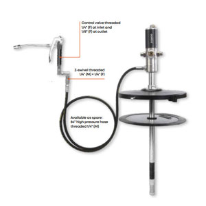 Air-Operated153-Grease-Ratio-Pumps